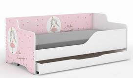 Vaikška lova LILU 160x80 princesė-komplektas