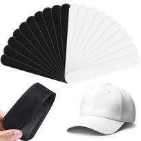 Hat cap collar stain prevention hat sweat cap sweat stain hat cap stain prevention hat cap sweat stopper cap stain cap sweat white x 20 pieces black x