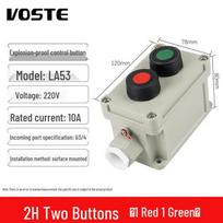 VOSTE LA53 Explosion-Proof 2-Position Control Button Box 78mm