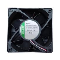 Jucheng 120mm 24V DC Ball Bearing Inverter Cooling Fan