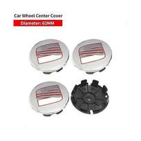 (63mm,sidabrinis)4 vnt 56 / 63 mm automobilio rato centrinio dangtelio stebulės ratlankio dangtelis, skirtas Seat Leon Alhambra Toledo Cupra Arona Ibiza Altea Cordoba dulkių dangtelio apdaila