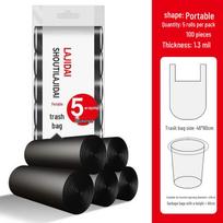 Heavy-Duty Disposable Hand-Carry Garbage Bags