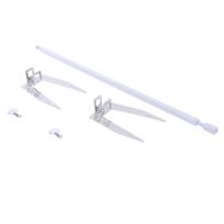 28cm/34cm strypas Nerūdijančio plieno besisukantis vištienos kepimo ant iešmo šakutė virtuvės kepsninės kalakuto kepimo šakutės BBQ lauko reikmenims