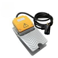 HimaPro Kojinio valdymo jungiklio pedalas Įjungta/Išjungta Momentinis jungiklis Mirties žmogaus stiliaus Aliuminio liejinys, 6 pėdų laidas su 3 kontaktų prijungiamu kištuku, 15A 110-250 V AC IP65 Z