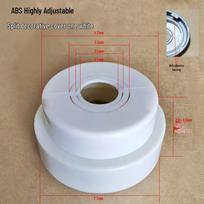 Moli Adjustable Height Shower Faucet Escutcheon balta