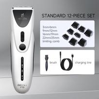 Fenice Dog Hair Clipper Electric Low Noise Machine Pet Grooming Rechargeable Trimmer Shaver Set