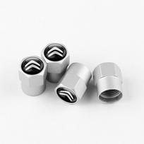 4pcs Metal Car Wheel Tire Valve Caps Stem Case Covers Accessories For Citroen C1 C2 C3 C4 Picasso C4L C5 C-ELYSEE DS C6 C8 Xsara (as the picture,For Citroen)