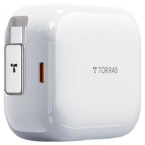 TORRAS YOGA 67W Dvigubas USB-C įtraukiamas įkroviklis