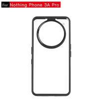 For Nothing Phone 3a Pro Case Nothing Phone 3a Pro Cover Clear PC TPU Shockproof Protector Phone Back Cover Nothing Phone 3a Pro Nothing Phone 3a Pro juoda
