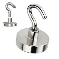 Uchwyt Magnetyczny Haczyk 25X8Mm Mocny  Magnes, Wieszak Hunter, Udźwig 22Kg