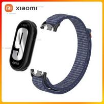 Mi 8/9 watch strap, nylon with Velcro mėlyna