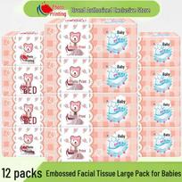XINXIANGYIN Baby 3-Ply Soft Pack Facial Tissues