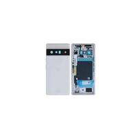 Cache Batterie Vitre Arrière - PULLED - Google Pixel 6 Pro - Blanc - Grade B balta