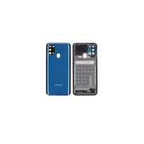 Cache batterie vitre arrière - SAMSUNG - Galaxy M31 (M315) - Bleu - Original - Réf GH82-22412A