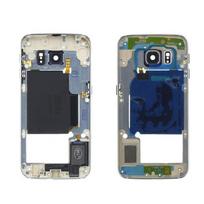 Châssis pour smartphone - SAMSUNG - Galaxy S6 edge (G925F) - Noir - Compatible G925F - Pièce détachée juoda