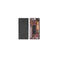 Écran LCD et vitre tactile - SAMSUNG - Galaxy Note9 (N960) - Marron - Avec châssis - GH82-23737D/GH97-22269D