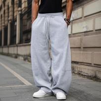 Men’s Baggy Sweatpants Relaxed Fit Drawstring Waist Casual Trousers for Everyday Wear Suitable for Father Day Gifts and My Orders S