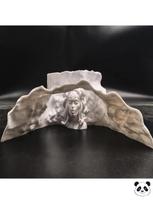Aquarium Decoration Medusa Themed Fish Tank Cave Shelter for Small Fish and Shrimp Habitat Aquarium Ornament One Size balta