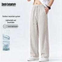 Mark Fairwhale Men's American Casual Straight-Leg Pants 2XL abrikosas