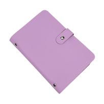 Savings Money Book Banknote Album Money Holder Solid Color Album Cash Collect Book Money Saving Organizer Photocard Holder violetinė