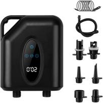 20PSI Electric Portable SUP Air Pump 12000mAh Battery-Powered Cordless Air Pump Dual Stage Inflation & Deflation, Auto-Off Air Pump for Stand Up juoda