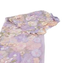 Fine Embroidered Lace Fabric With Floral Motifs On Gauze Suitable For Clothing Production Crafting And Design Purposes