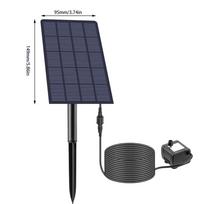 Saulės energijos vandens tvenkinio aeratoriaus rinkinys 2,5W/5V oro siurblys deguonies tiektuvas lauko sodui, žuvų tvenkiniui, hidroponikai 0,6L/min saulės siurblys