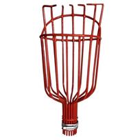 Deep Basket Fruit Picker Head Convenient Fruit Picker Catcher Apple Peach Picking Farm Garden Picking Device Garden Tools MIT raudona