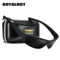 RoyalHot Unisex Polarized Cool Cosy Sports Sunglasses Vintage Sun Glasses Retro Eyewear Shades,UV400 juoda