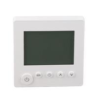 Išmanusis termostatas su LCD ekranu ir klaviatūra, AC 95–240 V, 16 A, skirtas namų elektrinio šildymo termostatui white