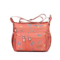 New Fashion Joker Shoulder Bag Large Capacity Letter Printing Leisure Travel Messenger Bag Multi Layer Storage Mother Bag.