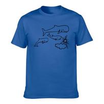 Whale and Sun Tattoo by Robe de Extremoduro T-shirt retro clothing modest custom design their own clothing heavyweight men S