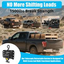 Retractable Ratchet Tie Down Straps Easy Retract Hooks For Truck Bed Appliance Motorcycle Bike Boat Car Atv Kayak Trailer CHINA