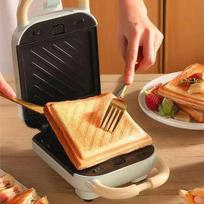 Electric Sandwich Maker Toaster Making Machine Breakfast Sandwiches Waffles Taiyaki Takoyaki Donuts Baking Pan Oven Molds EU&Green