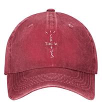 Kaktuso Jacko TTravis SScott Unisex Kepurė su snapeliu Vyrams Apsauga nuo saulės Hip Hop Kepurės Vasarinė Atsitiktinė Teniso Skate Kepurė S