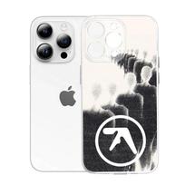 Aphex Twin Logo Art Phone Case For iPhone 16,15,14,13,12,11 Pro,Max,Plus,X,XS,XR,SE,Mini Transparent Silicone Soft iPhone14ProMax white