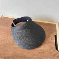 Raffia Vasariniai Skydeliai Kepurė Apsauga nuo UV Bangų Paplūdimio Šiaudinės Kepurės Madinga Kepurė Nuo Saulės Lauko Žygiams žalia