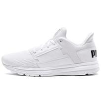 PUMA Enzo Street Low-Top Running Shoes White/Black Men's 190461-09 EU 43
