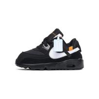(TD) Nike x Off-White Air Max 90 'Black' Baby BV0852-001 EU 18.5