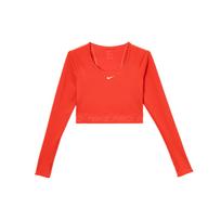 (WMNS) Nike Pro Dri-Fit Cropped Long-Sleeve Top 'Light Crimson' Women's HV9993-633 M