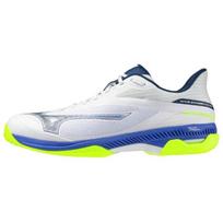 Mizuno WAVE EXCEED COURT AC Unisex Tennis Shoes White Blue 61GA251820 39