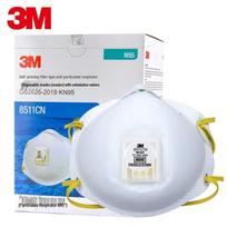 3M 8511CN N95 dalelių respiratorius su vožtuvu 10 Count Box