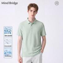 Mind Bridge Men's Summer Polo T-Shirt 2XL blyškiai žalios spalvos