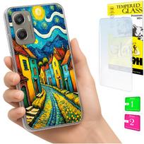 Etui Do Motorola Moto G06 / G06 Power Obudowa Case Plecki Art + Szkło
