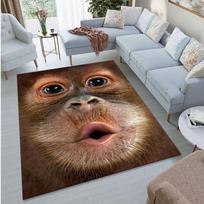 Hip Hop Monkey Rug - Non-Slip Soft Carpet for Living Room/Bedroom, Rap Culture Home Decor 60x90cm