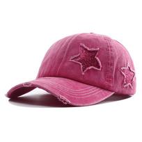 Dad Star Distresseded Vintage Distressed Adjustable Style Street Urban Hop Hip Bone Hat Snapback Women For Cap Baseball Ponytail High New Brand Adjustable