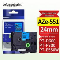 Befon AZe-551 Compatible Label Tape for Brother P-touch