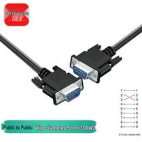 RS232 DB9 Male-to-Male Crossover Serial Cable