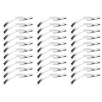 30 vnt. lango spyruoklinis segtukas nerūdijantis plienas, lengvai montuojamas rūdims atsparus patvarus ekrano stabilizatorius namų reikmenys 30PCS