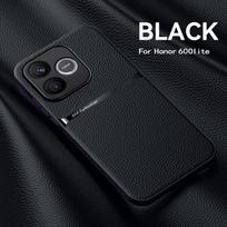 For Honor 600 Lite Cases Car Magnetic Protection Phone Case For Honor 600 Lite Leather Texture Silicone Shockproof Cover For Honor 600 Lite juoda